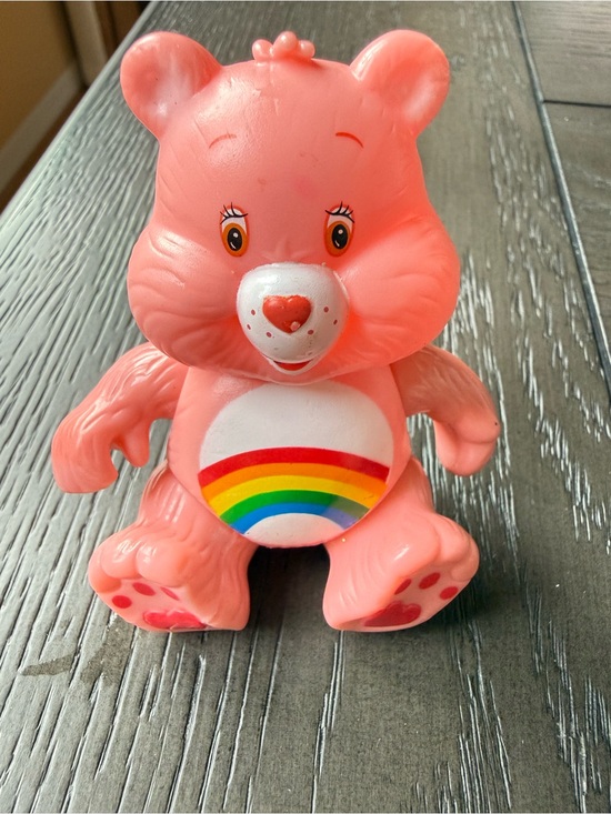 Care Bears Other - Vintage Pink Rainbow Care Bear Toy - Kids Toys